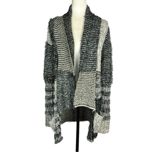 Desigual mixed knit cardigan
